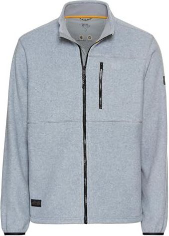 camel active - Fleecejack - Steengrijs - Met Borstzak
