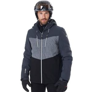 Antraciet - Ski-Jas - Waterdicht - 100% Polyester - Afneembare Kap
