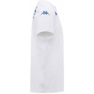 Kappa Uniseks T-shirt voor volwassenen, Wit, 12 años