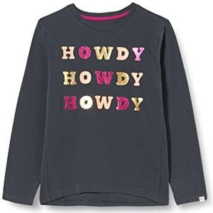Noppies T-shirt voor meisjes G Tee Ls Barrie, Ebony - P441, 116