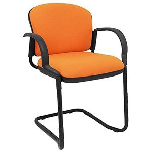 Piqueras Y Crespo 08PBALI308 bureaustoel met vaste armen, oranje