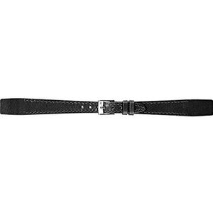 Morellato Leren armband voor dameshorloge APERTO zwart 12 mm A01D2664403019CR12, zwart