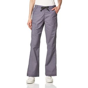 WonderWink Women's Wonderflex Grace Scrub Pant, Pewter, XX-Small/Petite