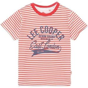 Lee Cooper T-shirt voor jongens, Rood, 8 Jaren