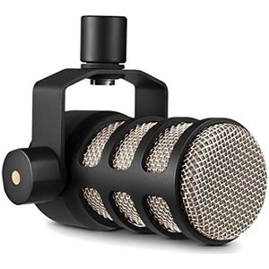 RØDE PodMic Broadcast-kwaliteit Dynamische Microfoon met Geïntegreerde Zwenkmontage voor Podcasting, Streaming, Gaming en Stemopname