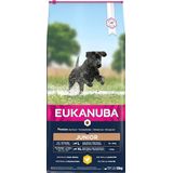 Eukanuba Junior droogvoer voor grote honden met vers kip, 15 kg