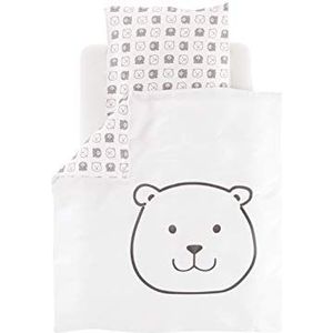 Träumeland Beddengoedset 'Kleine Beer' - set, beddengoed, nestje, voedingskussen Beddengoed 80 x 80 + 35 x 40 cm. multicolor