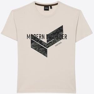 Kaporal Ewag T-shirt voor jongens, ECRU, 8 Jaren