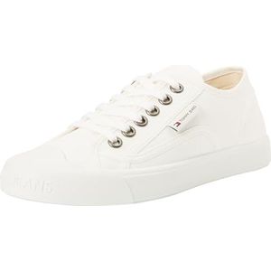 Tommy Jeans Heren TJM flexibele buitenzool LACE UP hybride schoen, Ecru, 8 UK, Ecru, 42 EU