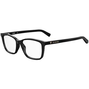 Moschino Love Eyeglasses Sunglasses, 807/16 Black, 49 Unisex, 807/16 Black, 49, 807/16, zwart, 49