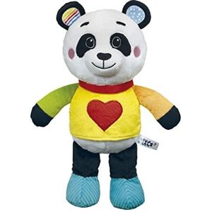Clementoni - Love Me Panda interactief babypluche lichten en geluiden, speelgoed voor kinderen 0-36 maanden, meerkleurig, 17793