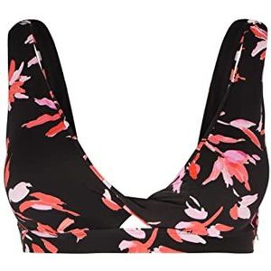 Tamaris Angarsk Bikini-bovenstuk voor dames, Pink Flower Aop, 38