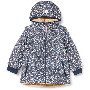 Noppies Kids Meisjes Jacket Annamaria Reversible All Over Print Jacket, Black Iris-P554, 134, Black Iris - P554, 134 cm