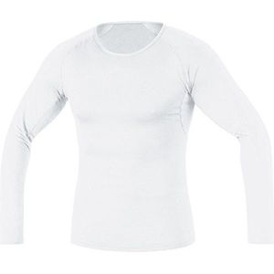 GORE WEAR M Base Layer Thermo-shirt, met lange mouwen, voor heren, wit, S, 100318