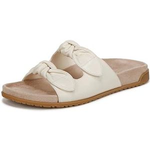 Vionic Elara platte sandaal voor dames, wit, 5,5 UK, Wit, 38.5 EU