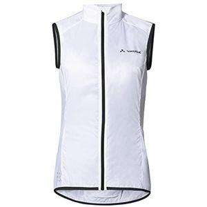 VAUDE Matera Air Vest, ultralicht windvest voor dames, waterafstotend vest voor racefiets, winddicht sportvest, reflecterend