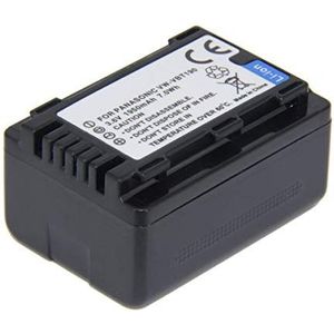 Amsahr Digitale vervangende batterij voor Panasonic VW-VBT190, HC-V Series HC-V110, HC-V130, V160, V180