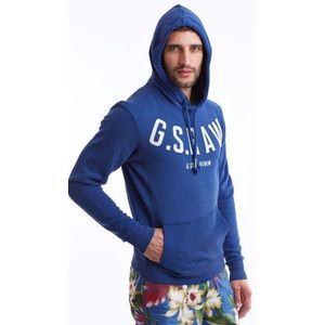 G-STAR RAW Kain HDD SW L/S sweatshirt met capuchon voor heren - blauw - X-Small