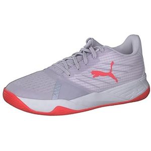 PUMA Heren Accelerate Pro Ii W+ Indoor Court Schoen, Lente Lavendel Rood Blast PUMA Wit, 38 EU