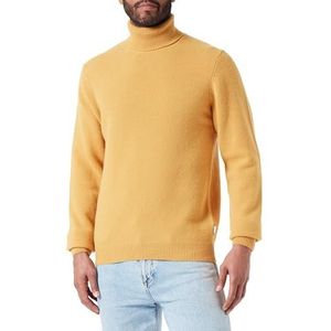 CASUAL FRIDAY CFKarl Rolkraagpullover voor heren, gebreide trui met rolkraag, 160950/Narcissus, S