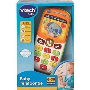 Vtech 80-138123 - Baby Telefoontje - Multikleuren - Voor Jongens en Meisjes - Van 6 tot 36 maanden - Nederlands Gesproken,veelkleurig