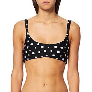 Seafolly Bralette bikinitop voor dames, Zwart, 164