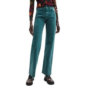 Desigual Damesjeans, groen, 34