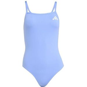 adidas Dames THIN STRAPS V-BACK SWIMSUIT, blue fusion, 36