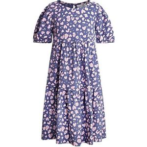 Happy Girls meisjesjurk kinderjurk, Jeans Blue., 110