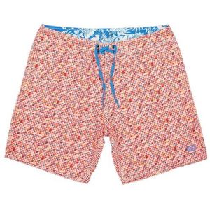 Panareha Heren Zwemshorts van Gerecycled Polyester ADRAGA Rood (46)