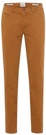 Brax Heren Marathon Thermo Chino Broek, 65 Curry, 31W / 30L