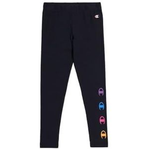 Champion Legacy Graphic Shop G-Cotton-Lycra leggings voor meisjes en meisjes, Zwart, 7-8 jaar