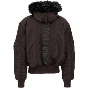 Alpha Industries 45P Bommenwerperjas met capuchon voor heren Hunter Brown