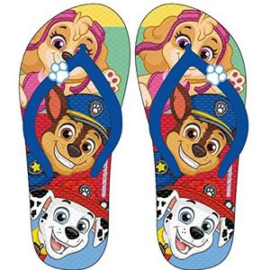 Paw Patrol teenslippers - Blauwe kleur - Maat 26/27 - Topkwaliteit zool gemaakt van 100% geperst EVA - Vingervlugge teenslippers voor jongens en meisjes - Origineel product ontworpen in Spanje