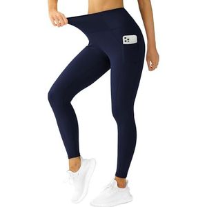 QUEENIEKE dameslegging, Donkerblauw met zijzakken, 201504, XS