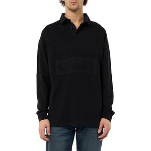 United Colors of Benetton Poloshirt M/L, Zwart, M
