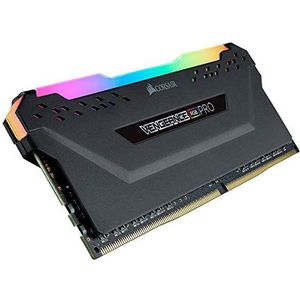Corsair Vengeance PRO RGB Module 8GB (1 x 8GB) DDR4 3200 (PC4-25600) C16 1.35V, geoptimaliseerd AMD Ryzen - zwart