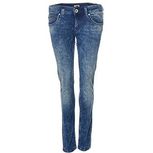Tommy Jeans Skinny/slim fit (buis) jeans voor dames, Blauw (941 Madrona Stretch Destructed)., 29W x 34L
