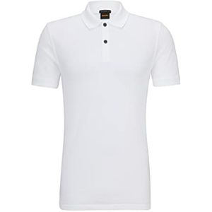 BOSS Prime Poloshirt voor heren, White100, L