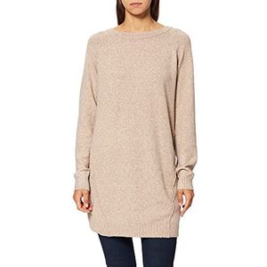 Noisy May NMIAN Boatneck L/S Dress NOOS jurk, Nomad, M, Nomad, M
