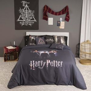 Belum Dumbledore's Army Harry Potter dekbedovertrek voor bedden van 90 cm, afmetingen: 155 x 220 cm, model: Dumbledore's Army