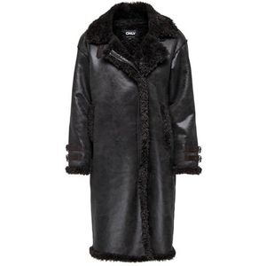 Onljune Bonded Coat Otw, Black Coffee, M