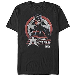 Marvel The Falcon and the Winter Soldier - Walker Cptn Ranger Unisex Crew neck T-Shirt Black S