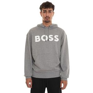 BOSS Webasichood Sweatshirt voor heren, Light/pastel Grey51, XL