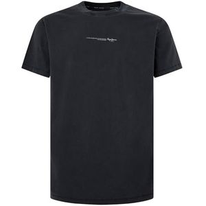 Pepe Jeans Dave T-shirt voor heren, Zwart (zwart), XXL