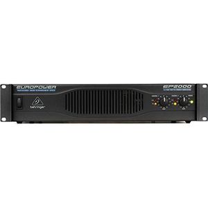 Behringer EP2000 Professionele 2000 watt stereoversterker met ATR (Accelerated Transient Response) technologie
