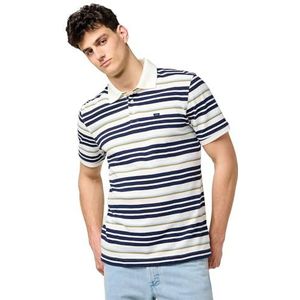 Wrangler - Stripe - Poloshirt - Korte Mouw - Regular Fit