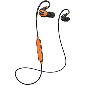 ISOtunes PRO 2.0 EN352 Bluetooth oordopjes hoofdtelefoon, 27 dB ruisonderdrukking, 16+ uur batterij, IP67 duurzaamheid, ruisonderdrukkende microfoon, professionele gehoorbeschermer (veiligheid oranje)