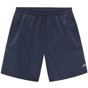 s.Oliver Klassieke zwemshorts voor heren in marineblauw, Donkerblauw, M