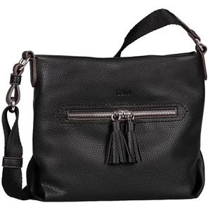 Gabor bags dames Anthina schoudertas, zwart, zwart, Medium